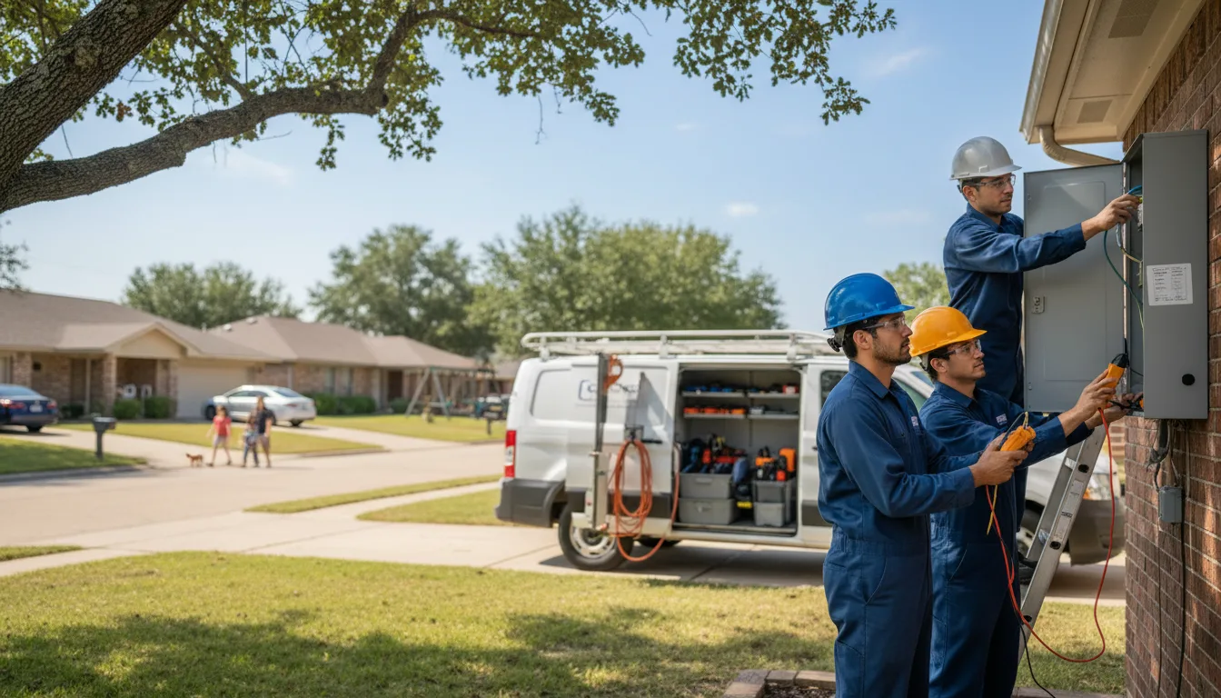 Certified electrician providing emergency electrical services in Sigourney, IA